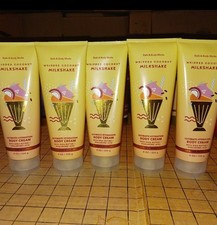 5 Bath  Body Works WHIPPED COCONUT MILKSHAKE Body Creams