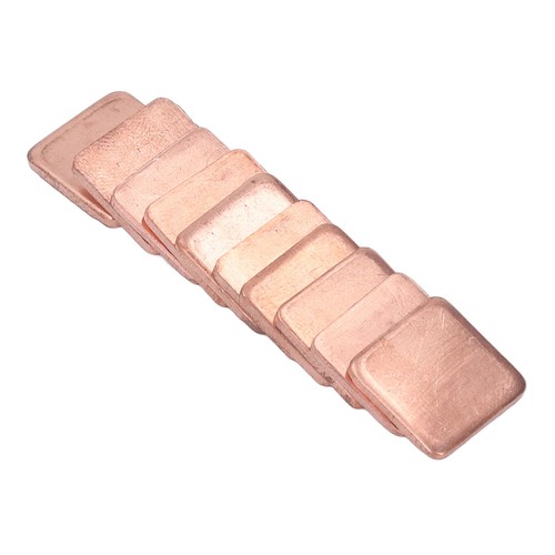 (2.0mm)Copper Heat Sink Practical Fill Spacing 20 Pcs Computer Heat Sink Shim