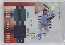 2020 Panini Absolute Spectrum Red 46/49 Jake Fraley #TOT2-JF Auto 01rb