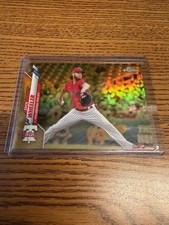 2020 Topps Chrome Zack Wheeler Gold /50 SP