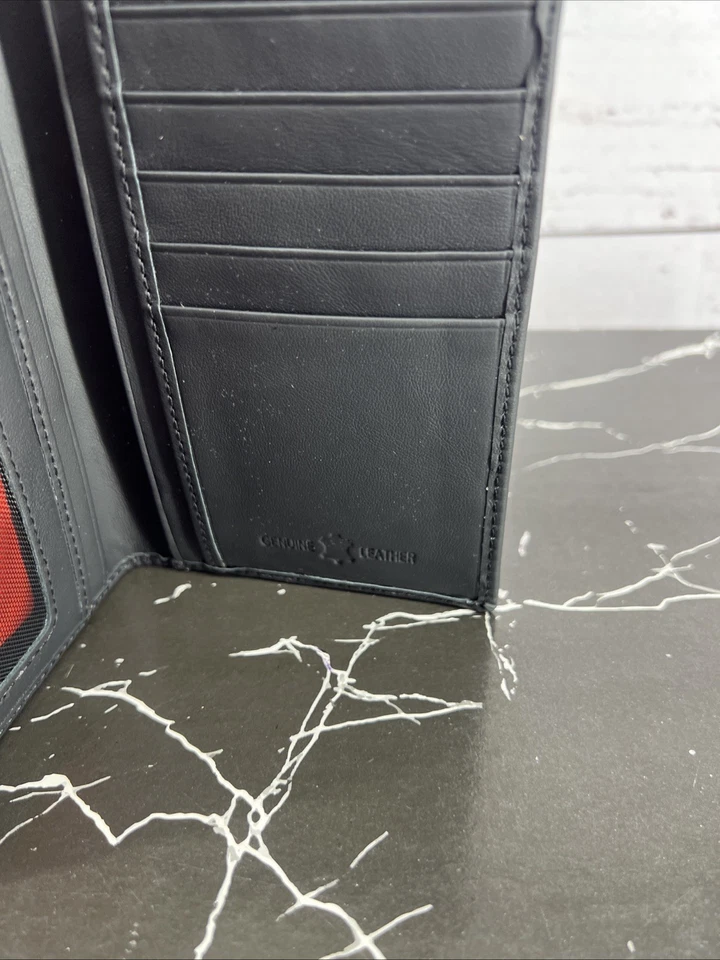 Montana west Men's Wallet concho Black Genuine Leather - Image 3 of 4