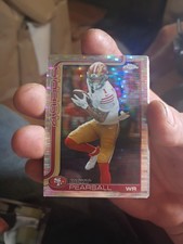 2025 Topps Chrome NFL Pulsar Ricky Pearsall San Francisco 49ers #261