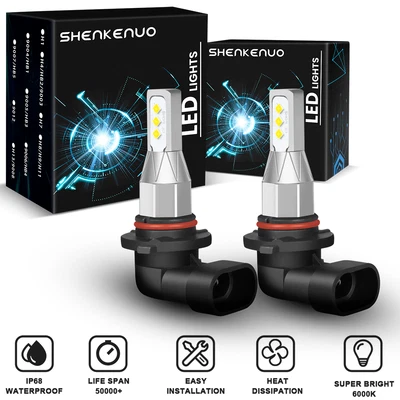 For Subaru Impreza 1998-2018 LED Headlight High Low Beam Bulb 6000K White 2x9005 - image 1 of 4