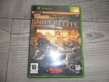 Microsoft Original OG Xbox Sniper Elite Game DVD Manual - Complete CiB Good