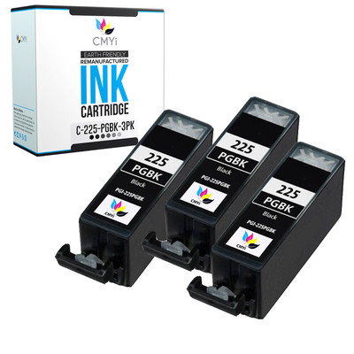 3PK Compatible PGI-225 Ink Cartridges for Canon PIXMA MG6220 MG8120 MG8220 MX712