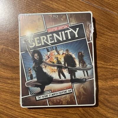 SERENITY Limited Edition SteelBook (Blu-ray + DVD, 2-Disc Set) NEW! SEALED!