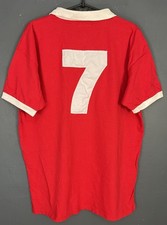 REPLICA RETRÒ FC MANCHESTER UNITED 1972/1974 MAGLIA MAGLIA CALCIO FOOTBALL TAGLIA L