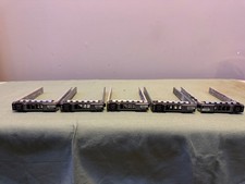 LOT OF 5 Dell 2.5" Hard Drive Caddies Trays SAS SATA PowerEdge R710 R720