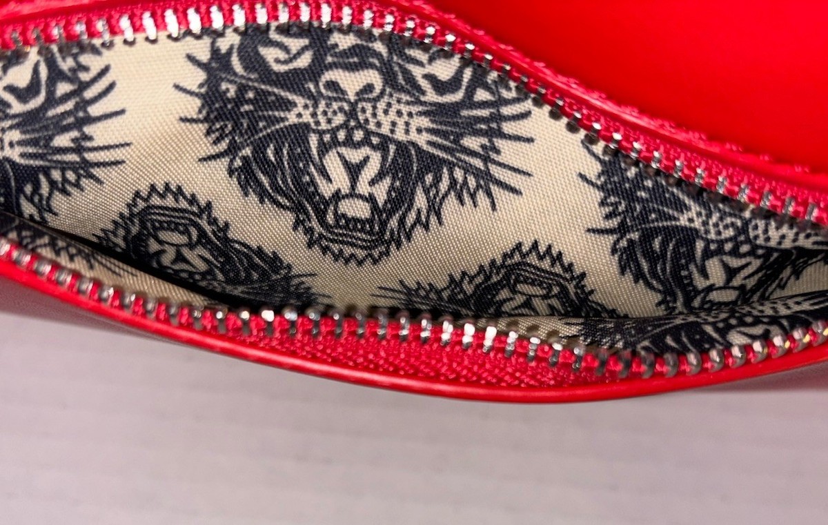 Ed Hardy Studded Crossbody Shoulder bag Purse Red Crossbody  display picture 2