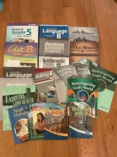 Abeka Grade 5 Homeschool Curriculum Set. Read...