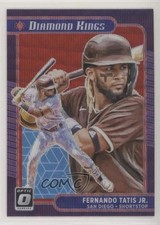2021 Panini Donruss Optic Diamond Kings Red Wave Prizm Fernando Tatis Jr #27 2l4