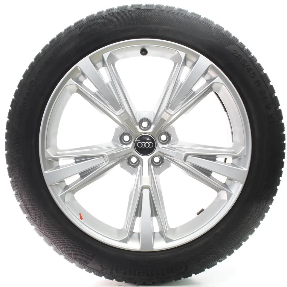 Audi Q8 SQ8 4M Winterräder 5-Segmentspeichen Conti 285/45R21 DOT22 4M8601025H - Bild 3 von 4
