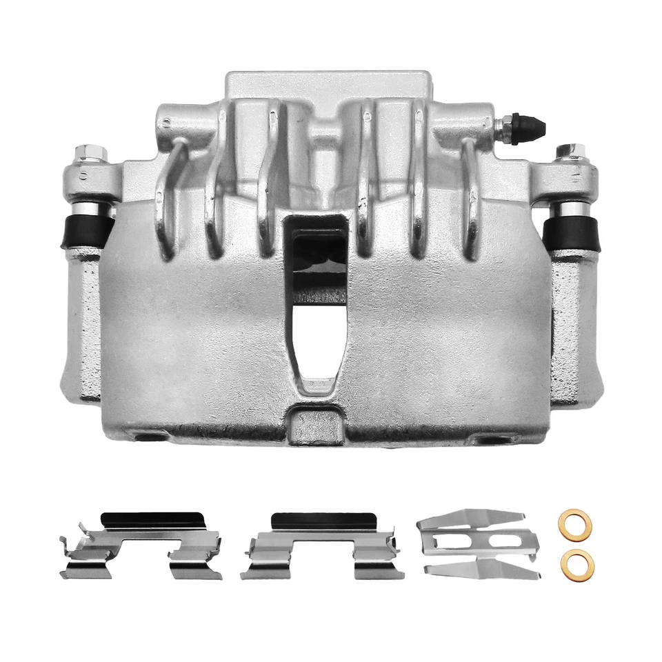 Front Left and Right Brake Calipers w/ Brackets for 2003 2004 Ford Mustang Foto 2 de 4