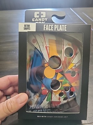 Candy Con Retro Shapes Video Game Controller Face Plate New In Box