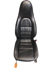 98-04 Porsche 996 911 Carrera Boxster Front Right Seat Leather Black Power