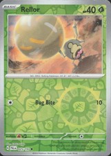 2023 Pokemon Rellor 025/193 Paldea Evolved Reverse Holo NM