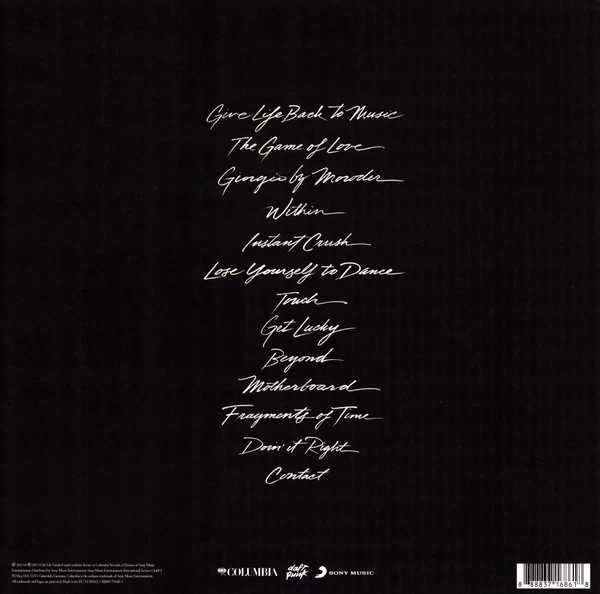 Daft Punk - Random Access Memories-2021 (M/[M) - "Vinyl Record" - Image 3 of 4