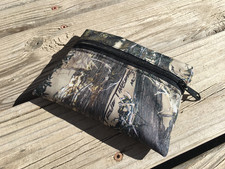 LIVESOUTSIDE True Timber MC2 Hunting Camo Nylon Zipper Bag Small USA Made EDC