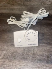 Biddeford Cannon TC11BA Electric Heating Blanket Controller Power White 4 Prong