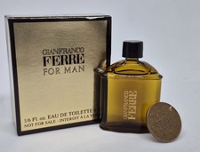 Gianfranco Ferre for Man , 5ml MINIATURE EDT, Mens MINI Fragrance,Boxed 
