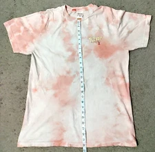 RIP N DIP Cat And Beer  Mens Shirt Size Large Short Sleeve Tie Dye Cotton