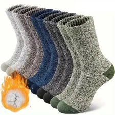 12 Pairs Men Women Trainer Quarter Thermal Sports Socks Warm Winter Casual Sock