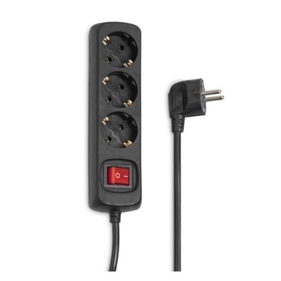 3 Way Power Strip Extension Lead 1.4m Cable GS Certified Mains Socket
