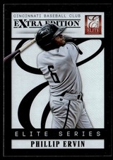 2013 Panini Elite Extra Edition Series Phillip Ervin Rookie Cincinnati Reds #15