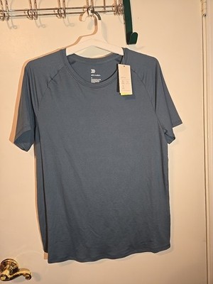 all in motion mens BLUE t-shirt size MEDIUM 