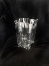 Nuovo con scatola!  Vaso Iittala AALTO Savoia Vetro Finlandia Alvar Aalto 7,25 pollici