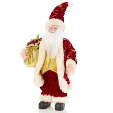 Christmas Santa Decoration 30cm - 40cm Decorative Ornament - Choose Design