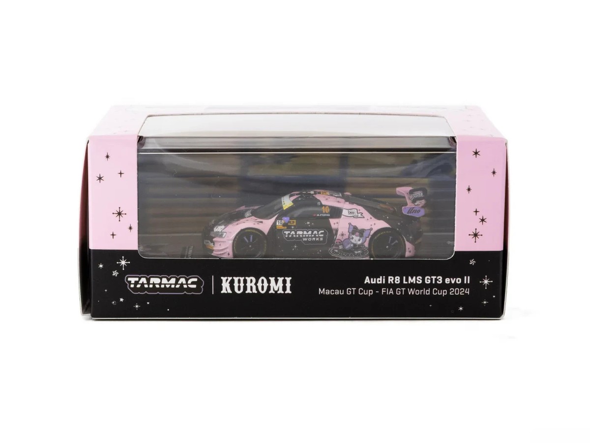 Tarmac Works 1:64 Audi R8 LMS GT3 evo II Kuromi – Uno Racing Macau