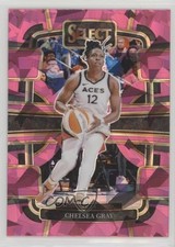 2024 Panini Select WNBA Concourse Pink Ice Prizm Chelsea Gray #94 1j87