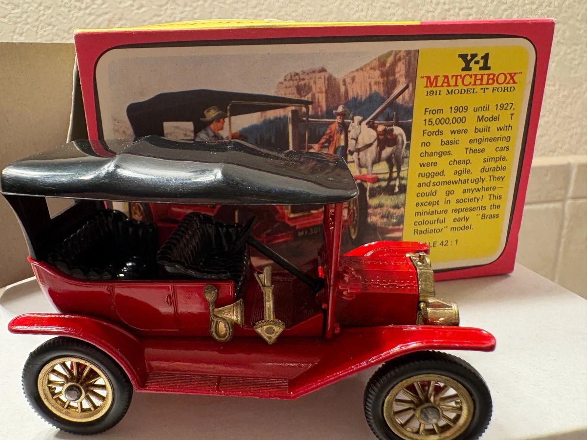 Matchbox Models of Yesteryear Ford 1911 Vehicle Year Vintage