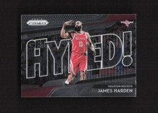 2018-19 Panini Prizm Get Hyped! #7 James Harden Houston Rockets