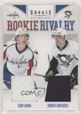 2011-12 Panini Rookie Anthology Rivalry Materials Cody Eakin Robert Bortuzzo 3ob