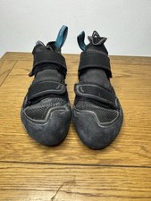 Scarpa Reflex vs Climbing Bouldering Shoes Tonic Black, EU 39/Uk 5.5 Well Used