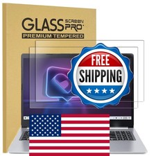 2-Pack 14" 16:10 Laptop Tempered Glass Screen Protector 9H Hardness Ultra Clear