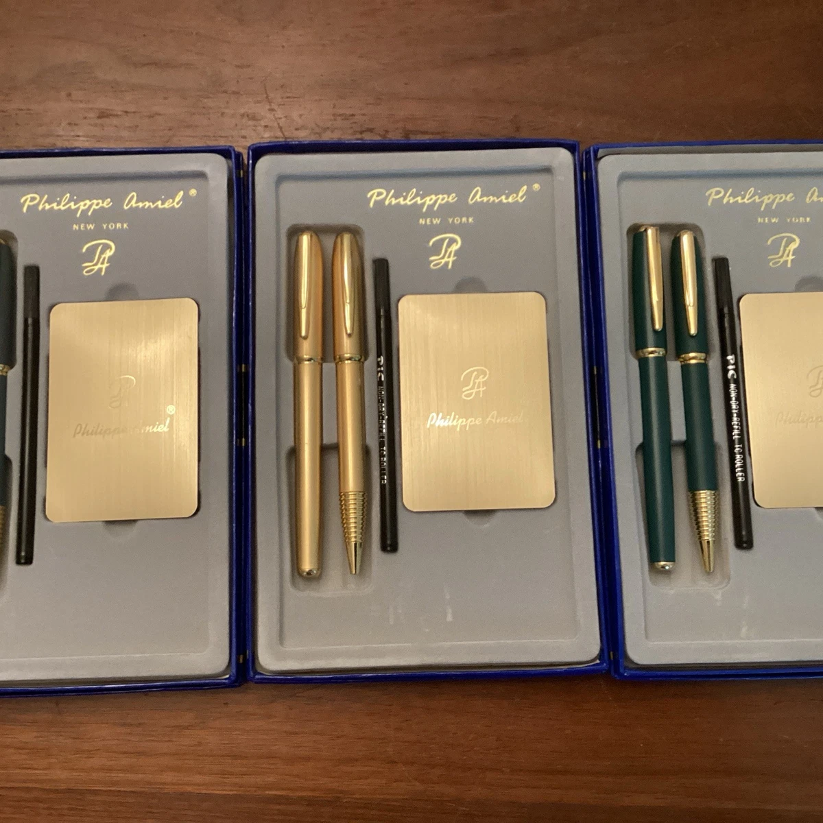 25+ Gold Collectible Pen & Writing Instrument Sets with Vintage