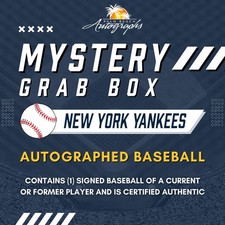 Mystery Grab Box - New York Yankees MLB Autog...