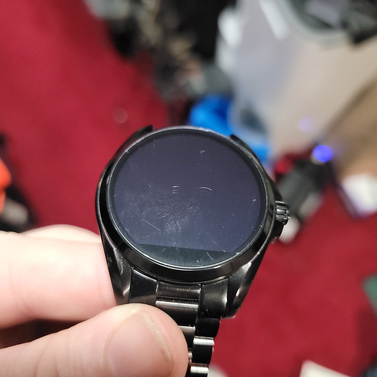 MICHAELKORS スマートウォッチ Michael Kors Access Smart Watch Model DW2c Black Stainless | eBay