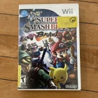 Super Smash Bros Brawl Nintendo Wii includes manual and case mario video game