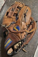 Spalding Model Baseball Softball Glove Mitt 13" Excellent Cond