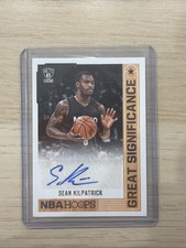 2017-18 NBA Hoops Great Significance GS-SK Sean Kilpatrick Nets Autograph Auto