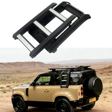 Multi Segment Folding Side Access Ladder Step Ladder Rack Fit Defender 90 20-26