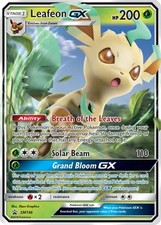 Leafeon GX - SM146 Holo P Sun & Moon Promo Pokemon LP on eBay