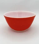 Vintage Pyrex Nesting Mixing Bowl Red 402 USA 1.5 quart
