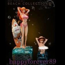 LT Studio One Piece Nami Resin Model Pre-order 1/4 Scale Two Heads Top Stand