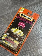 NEW 1998 hot August nights matchbox toy car Limited Edition 1962 Corvette