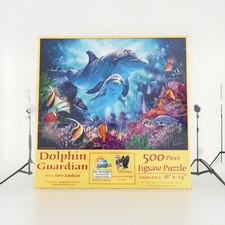Dolphin Guardian 500 Piece Jigsaw Puzzle BRAND NEW/SEALED By SunsOut S. Sundram